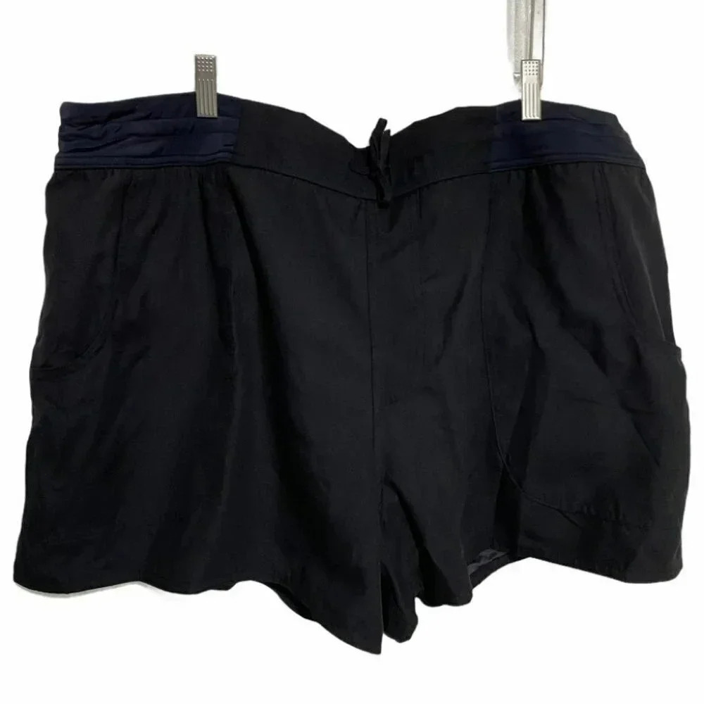 Croft & Barrow woman XXL black bathing suit shorts